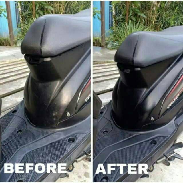 Back To Black Body Plastik Protection Trim Penghitam Body Motor