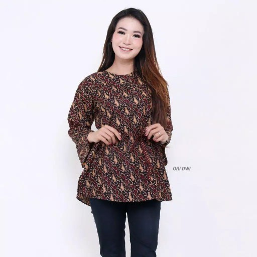 Atasan Batik Dolby Dolbi Dobby Doby Tenun Sutra Tulis Halus Katun Atbm Baron ,sarombit Atasan