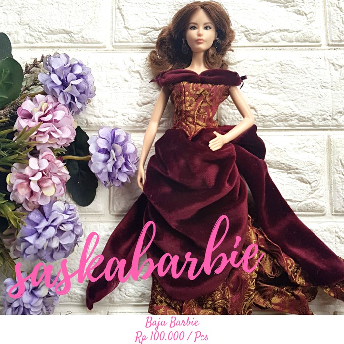 BB 099 - Set Baju Barbie - Doll - Boneka - Original Mattel Murah