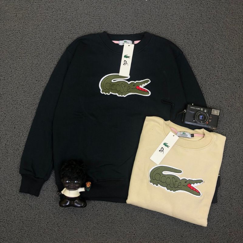 CREWNECK LACOSTE LOGO BORDIR SPECIAL EDITION | OUTERWARE | SWEATER