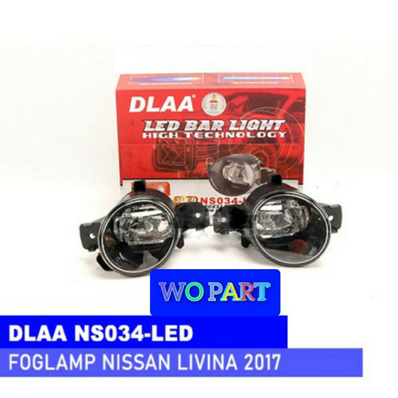 Foglamp Nissan livina lampu kabut Nissan livina 2007 NS034-LED