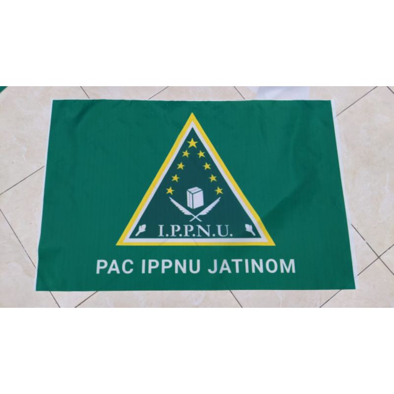 Bendera (Tambah Nama Lokasi) NU - Banser- Ansor-Rijalul Ansor-Muslimat-Fatayat-Pagar Nusa-IPNU-PPNU