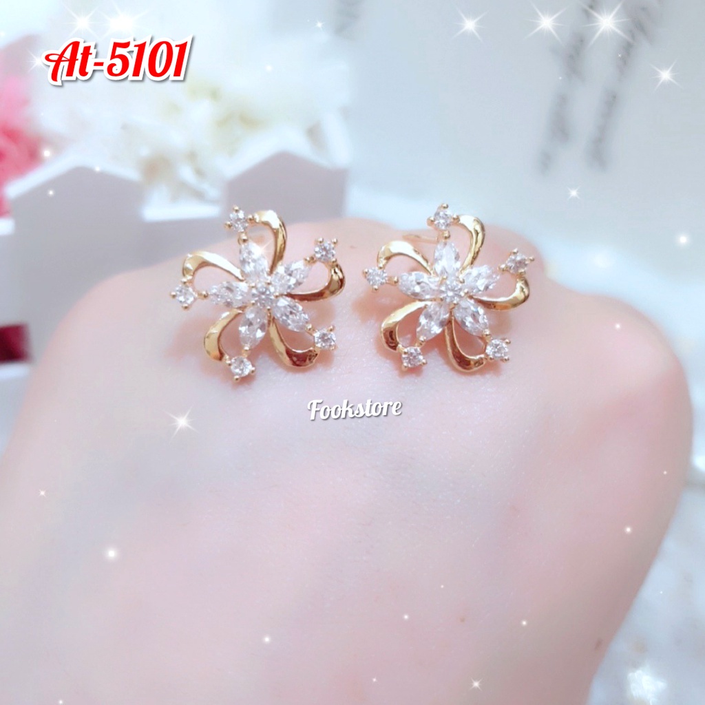 MODEL BARU ~Xuping Jewelry Anting Wanita Giwang Mata zicron / Anting Tusuk