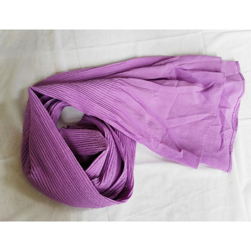 sale (180x75cm)Pashmina plisket jahit Tepi/Pashmina plisket diamond/Pashmina pleated shawl-5