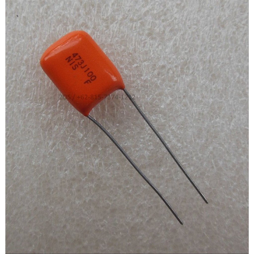 Langsung Order Kapasitor Orange Drop Nissei Original Japan 473J 0.047UF 100V terlaris