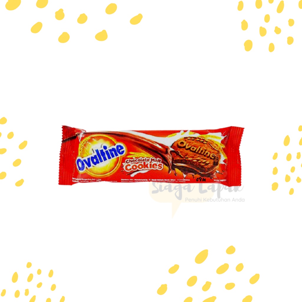 Biskuit Ovaltine Coklat 30gr Chocolate Malt Cookies