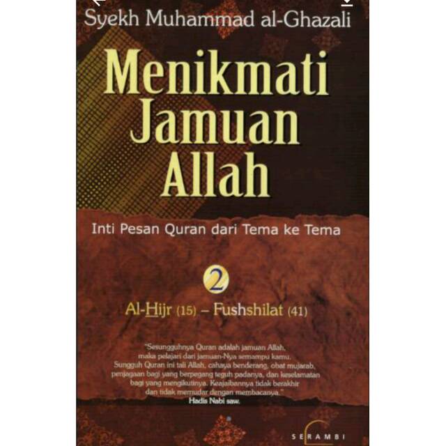 Menikmati Jamuan Allah 2 Syekh Al-Ghazali