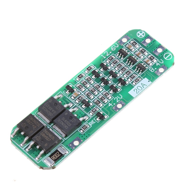 Vivi 3s 20a Papan Pcb Bms Pelindung Charger Baterai Lithium Li-Ion 18650 12.6vmodule