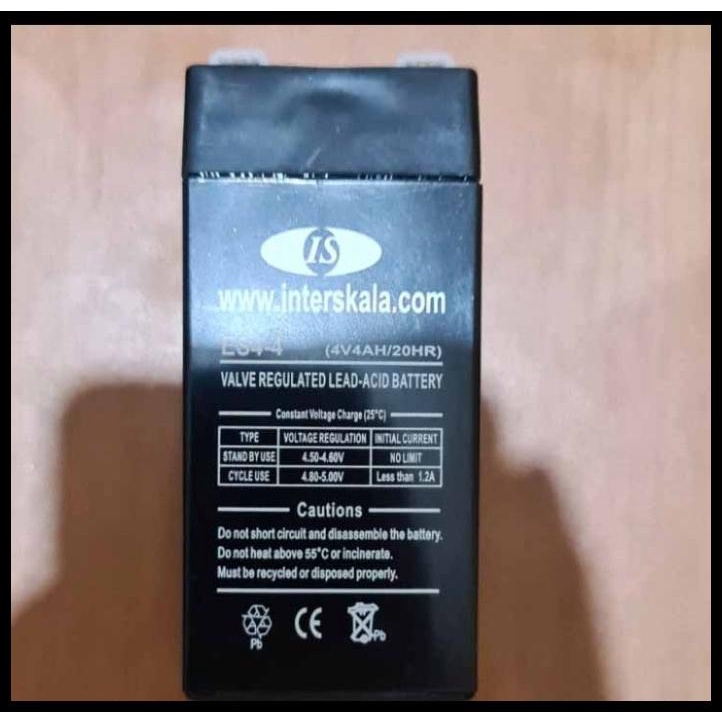 Batre Aki 4Volt / Batre Kering 4V