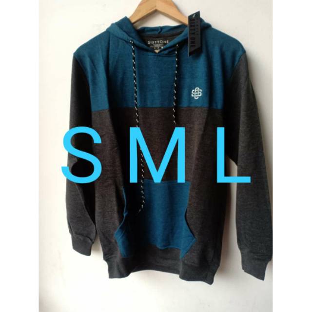 Hoodie pria number sixtyone