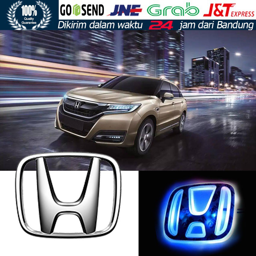 Mobil Car Logo Nyala Lampu LED HONDA BRIO JAZZ MOBILIO CIVIC FREED ACCORD ODYSSEY CITY