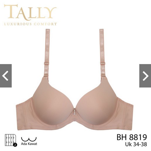 TALLY 8819 BRA Push Up Busa Tebal Berkawat BH Underwear