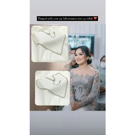 KALUNG WANITA BESI PUTIH/ KALUNG BESI PUTIH ASLI/ KALUNG NAGITA KEKINIAN