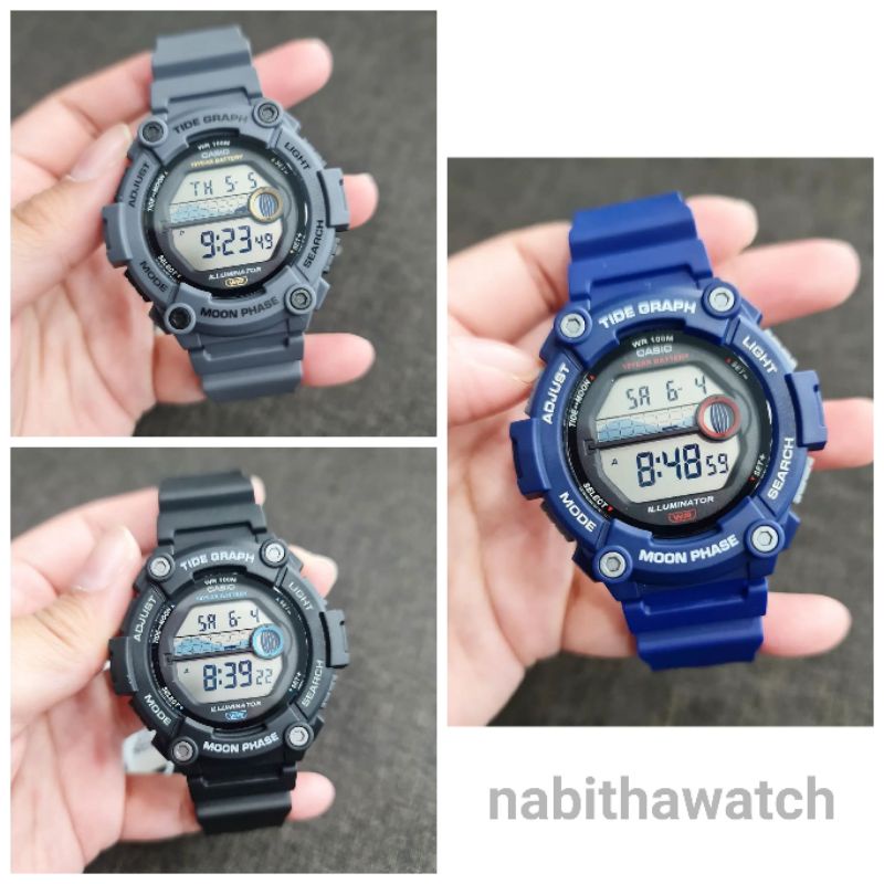 Jam Tangan Pria Casio WS-1300H Series New 1300 Original Garansi Resmi