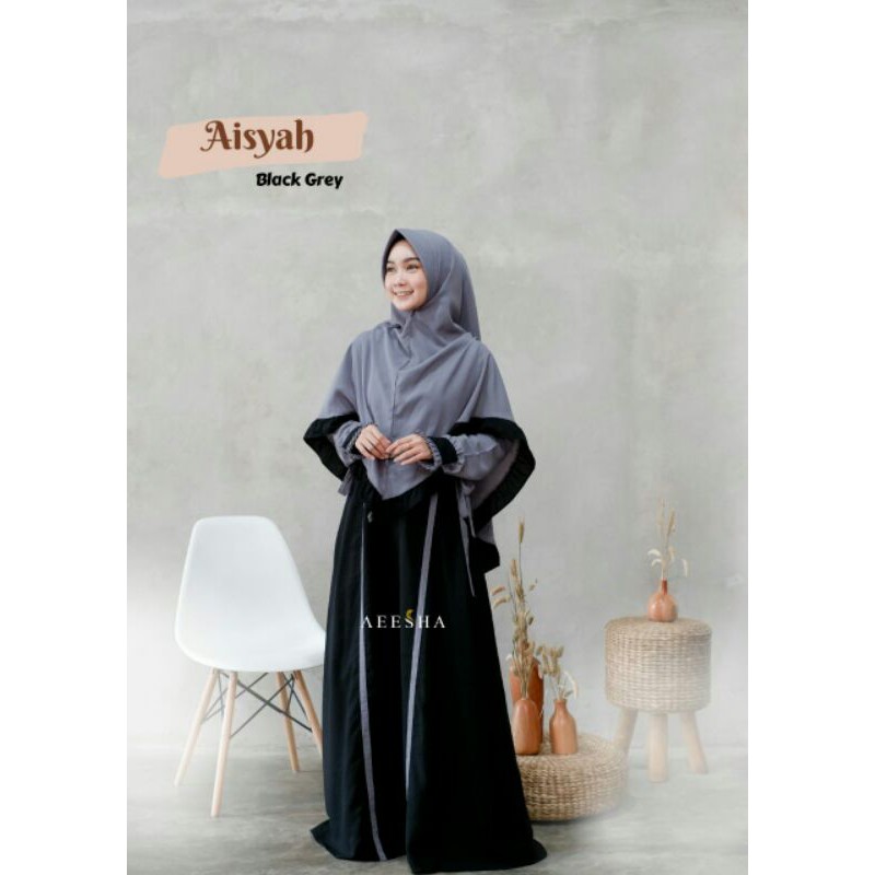 READY STOCK GAMIS SET AISYAH ORI BY AEESHA