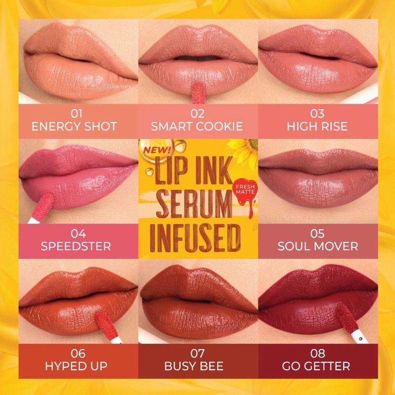 ❤️GKS❤️ WARDAH Colorfit Lip Ink Serum 4g - Wardah Lipstik Serum