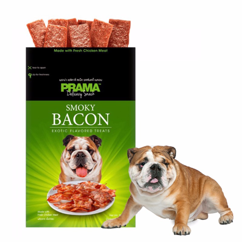 

PRAMA Snack Anjing Smokey BACON 70gr