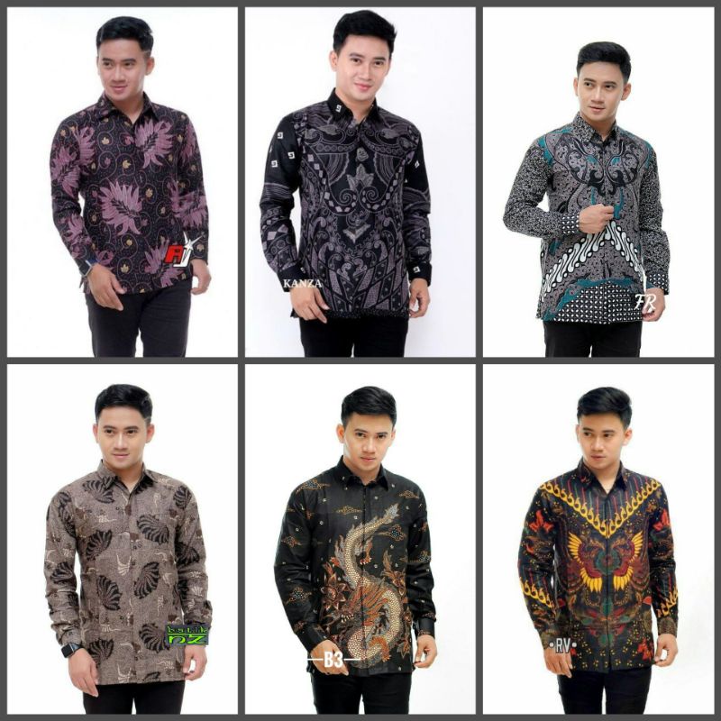 KEMEJA BATIK AGRAPANA HRBO BAJU LENGAN PANJANG