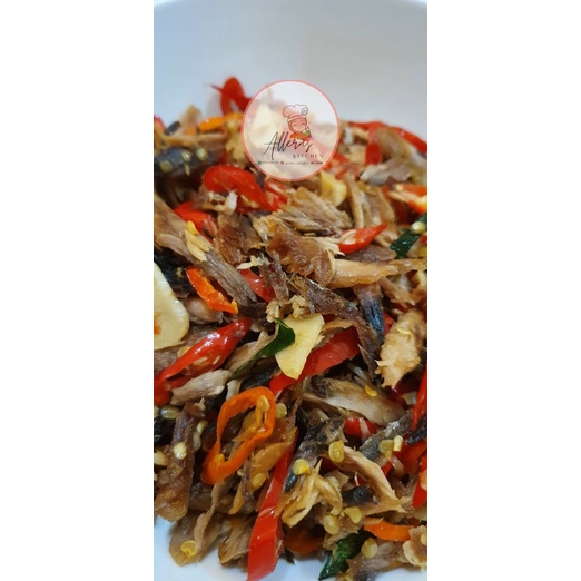 

TONGKOL SUWIR TUMIS CABAI RAWIT, Kemasan Pouch 250gr