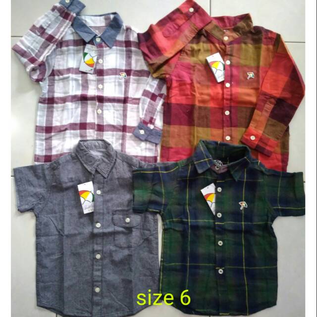 Kemeja / hem anak cowok laki-laki keren merk Arnold Palmer