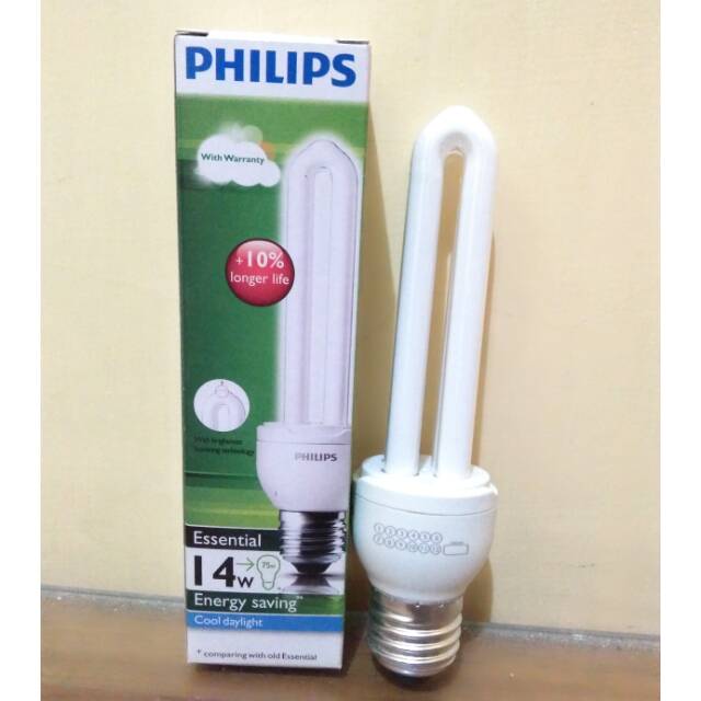Lampu philips Essential 14 watt / lampu jari philips 14 watt