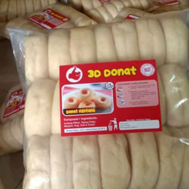 

Donat kentang frozen