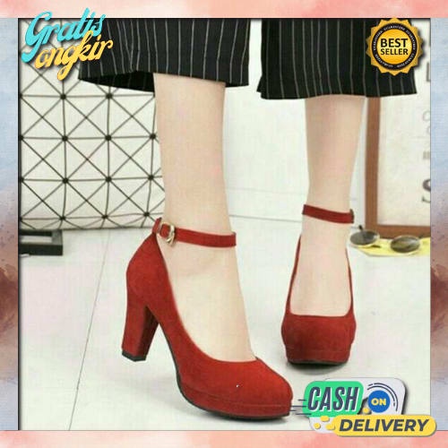 Hils Tahu/Hak Pump/Sepatu Hak Tali Wanita/Sepatu Hak Pesta/ Sepatu Hak Kaca/Sepatu Hak/Sepatu Wanita