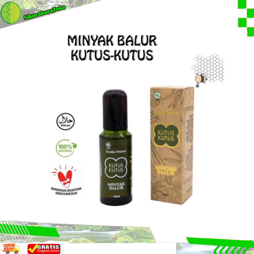 (SKR) Minyak Balur Kutus Kutus Tambah Waras ORIGINAL 100%