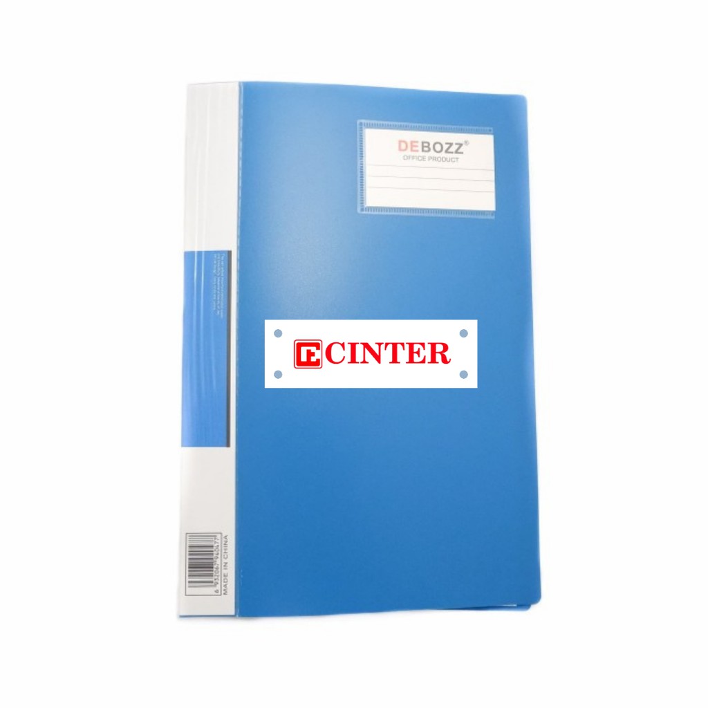 

DEBOZZ - DISPLAY BOOK / MAP PLASTIK / MAP DOKUMEN / DOCUMENT BAG / CLEAR HOLDER F4