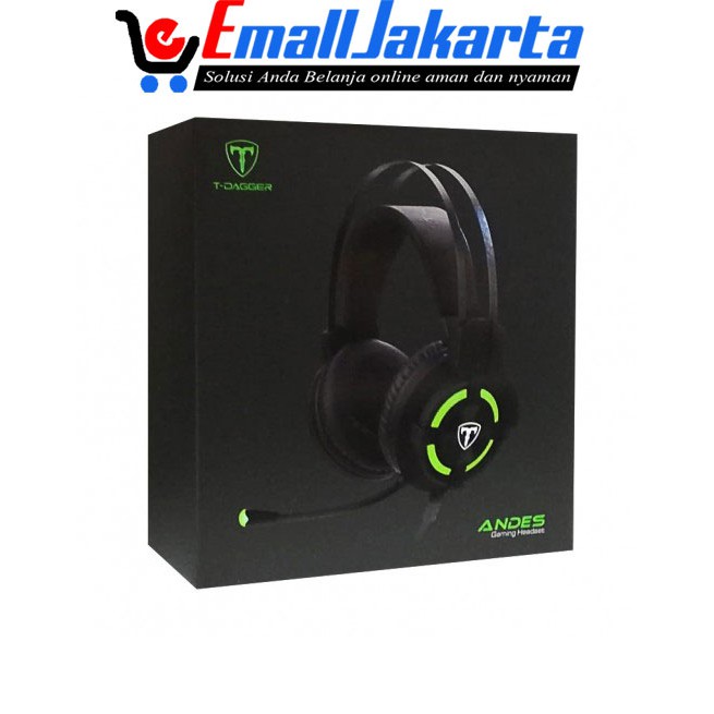 Stereo Headset Gaming T-Dagger Andes T RGH300