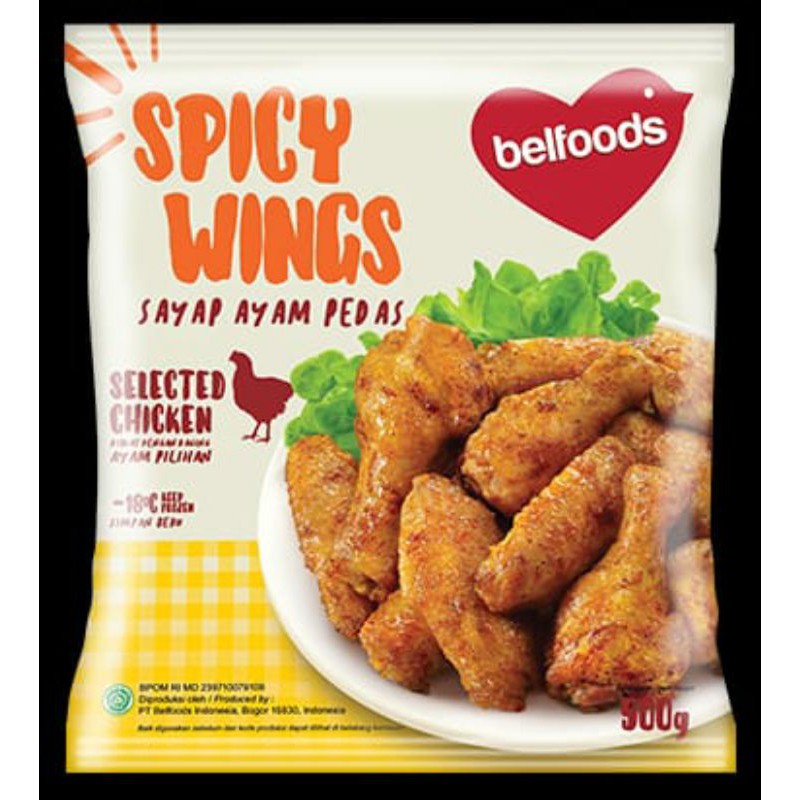 

Bellfoods-Spicy Wings 500gr