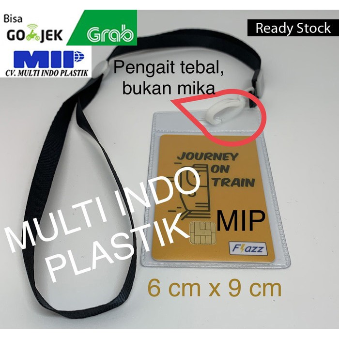 Kamtong etoll/uk 6 x 9/tali lanyard murah/nametag/id card murah