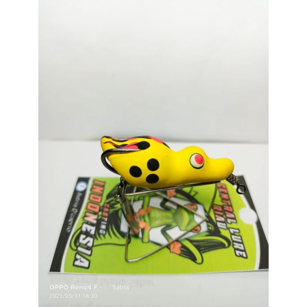 soft frog bebek central lure 4,3 cm