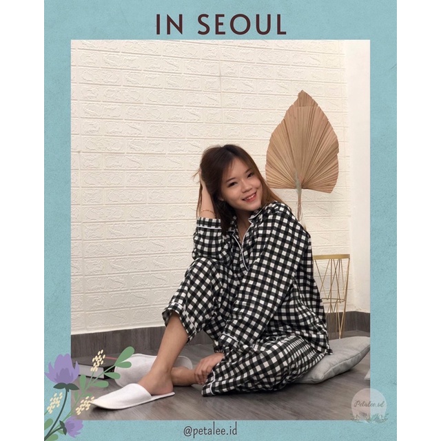PETALEE.ID IN SEOUL SET ( PIYAMA KOREAN LOOK HOSHI SEVENTEEN V BTS YOUNG K DAY6 HAECHAN JAEHYUN NCT)