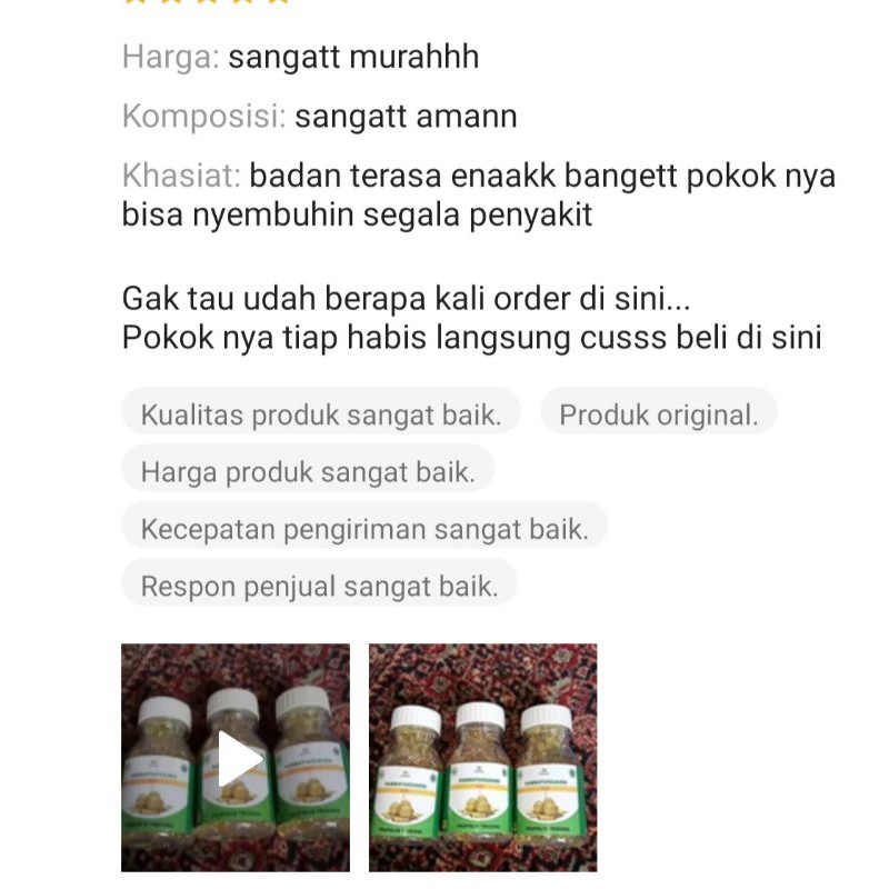 HABBATUSSAUDA ORIGINAL SETARA UMS