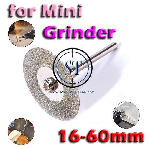 Mata Diamond 16~60mm Gerinda Potong utk Mini Grinder Cutting Disc MMG-22