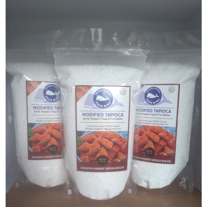 

TERBARU Tepung Tapioka Modified kasar Paus Biru cocok untuk ayam shihlin