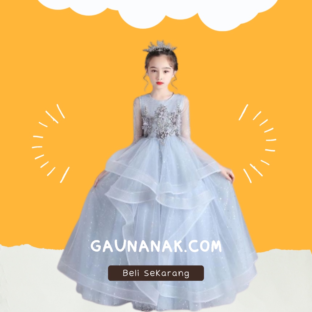 Gaun anak - Gaun pesta anak/gaun ultah/dress pesta anak
