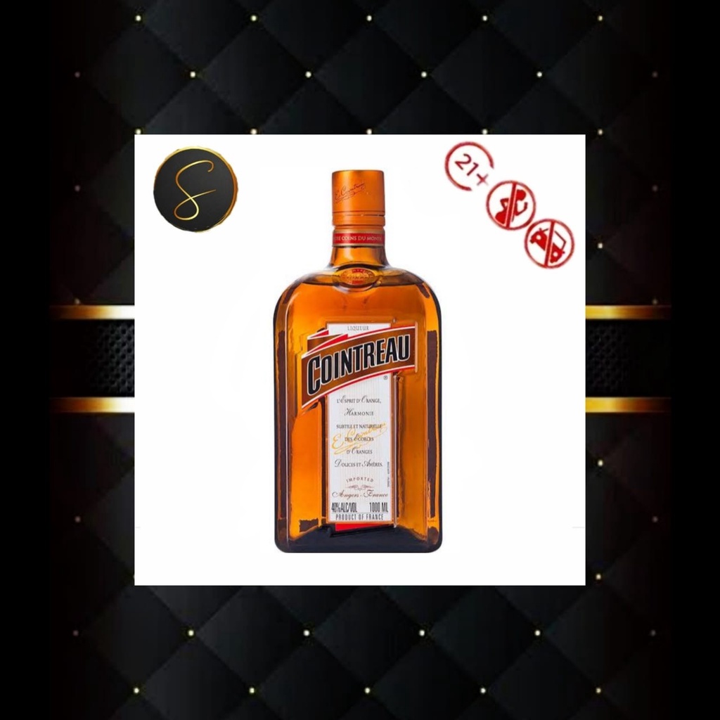 COINTREAU 1000ML ORANGE LIQUEUR