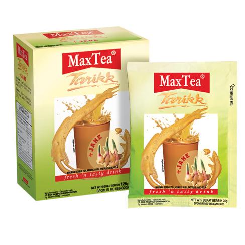 

[COD] 30 Sachet Maxtea Tarik / Teh Susu Jahe - 25gr [COD]