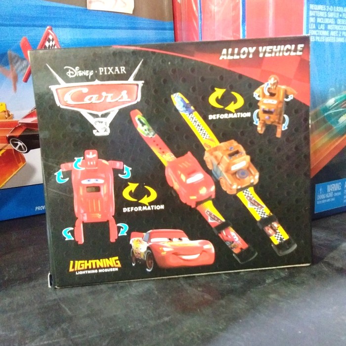 RSPS MOBIL CARS MCQUEEN CARS DINOCO JAM TANGAN MCQUEEN JAM TANGAN CARS
