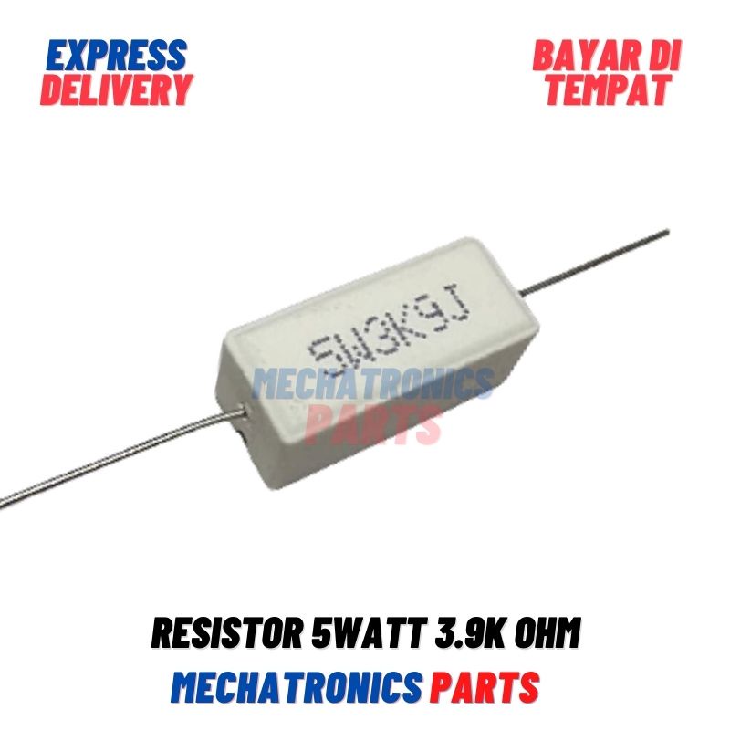 [PAS-9349] RESISTOR 5WATT 3.9K