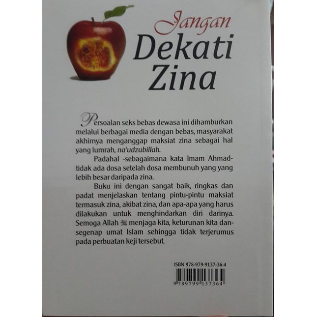 Buku Jangan Dekati Zina - Darul Haq