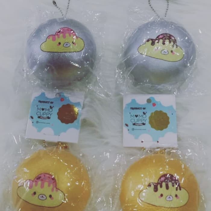 squishy momocuppy medium yummiibubu bun Berkualitas