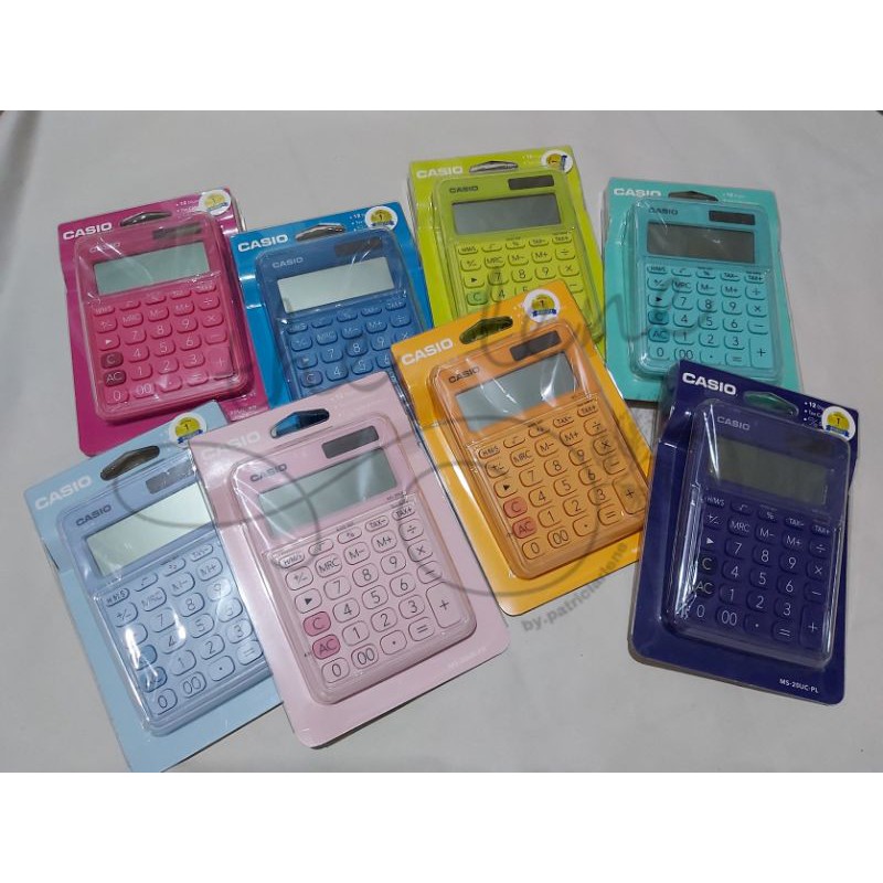 

CASIO MS-20UC / KALKULATOR CASIO MS-20UC ULTRA COLOR / KALKULATOR CASIO MS20UC / MS 20UC / MS-20-UC