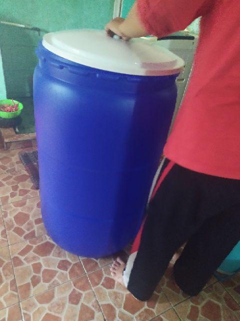 Tong Air 230 Liter 0523 Green Leaf Gentong/tempat Sampah