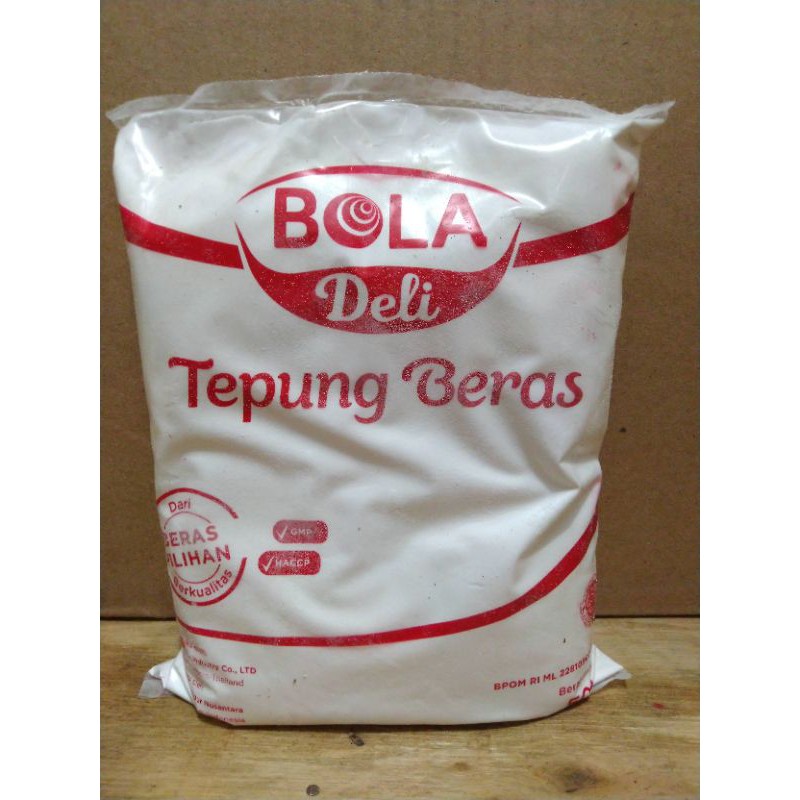 

Tepung Beras merk bola 500gr
