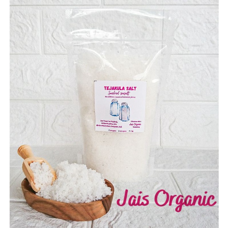 Garam Alami Tejakula Bali / Bali natural sea salt unrefined 250 gram