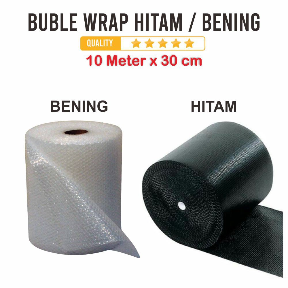 

BUBLE WRAP 10M x 30cm Plastik Packing Plastik Gelembung