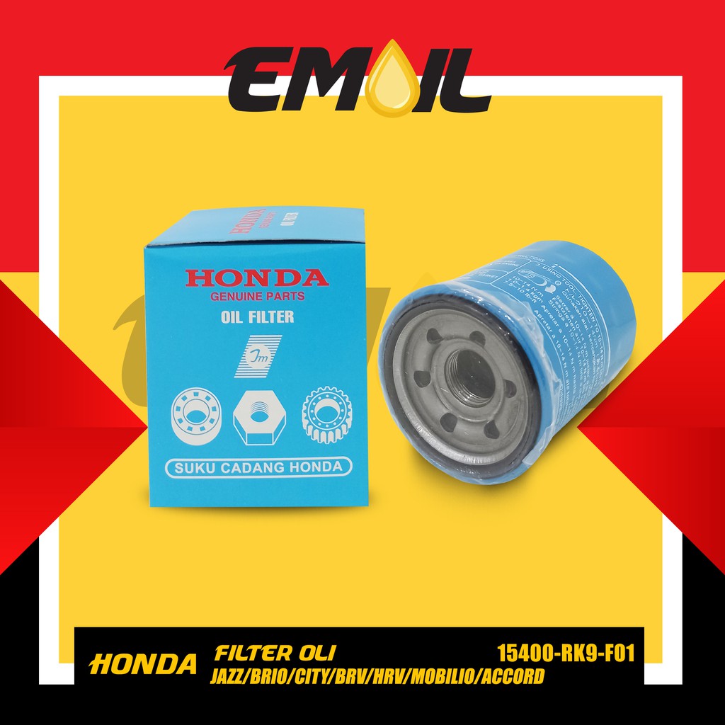 FILTER OLI HONDA JAZZ BRIO CITY HRV BRV MOBILIO ACCORD BRIO